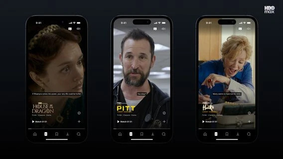 HBO Max запускає стрічку коротких відео у стилі TikTok в якій показуватиме видовищні сцени з «Гри престолів» та інших шоу