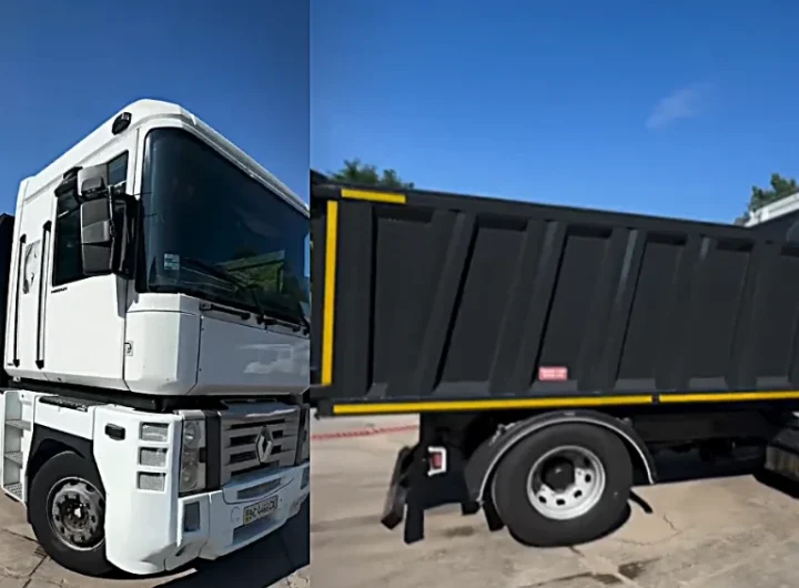 В Україні виготовили самоскид на базі Renault Magnum