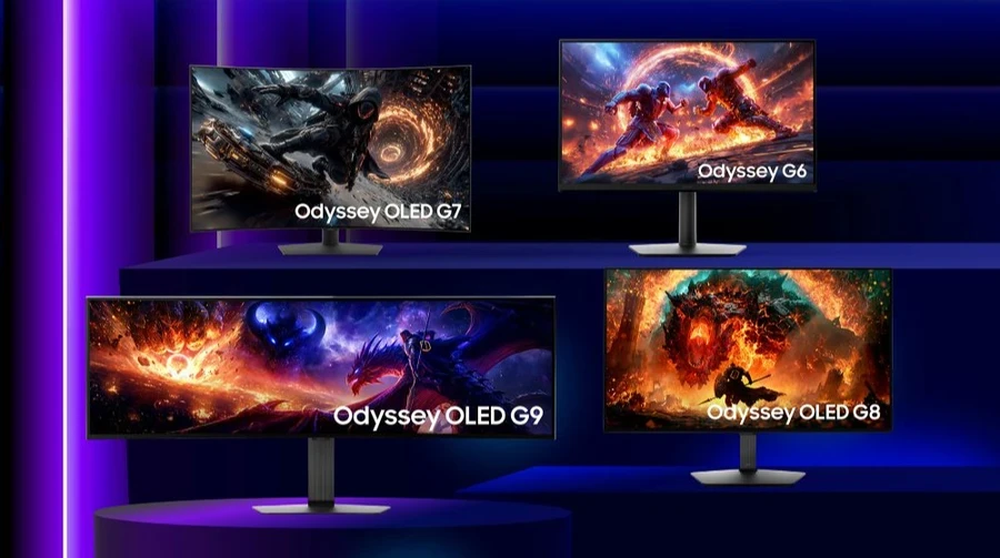 Samsung анонсувала монітори Odyssey 2027 року: IPS 1100 Гц та QD-OLED 720 Гц