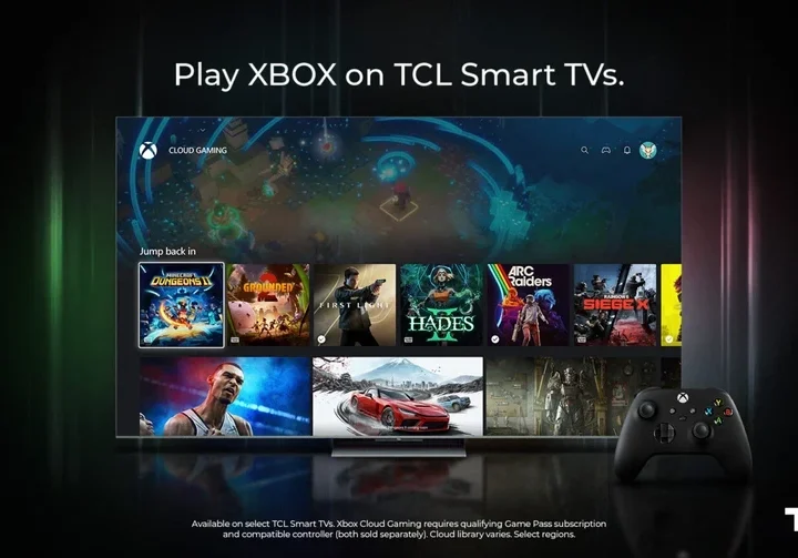 Застосунок XBOX скоро з’явиться на телевізорах TCL
