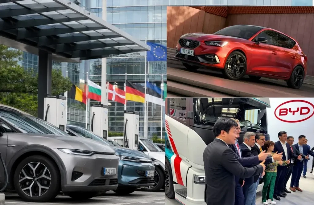 Автомир за неделю: электромобили взяли 30% Европы, SEAT оказался под угрозой, а BYD строит «европейскую империю»